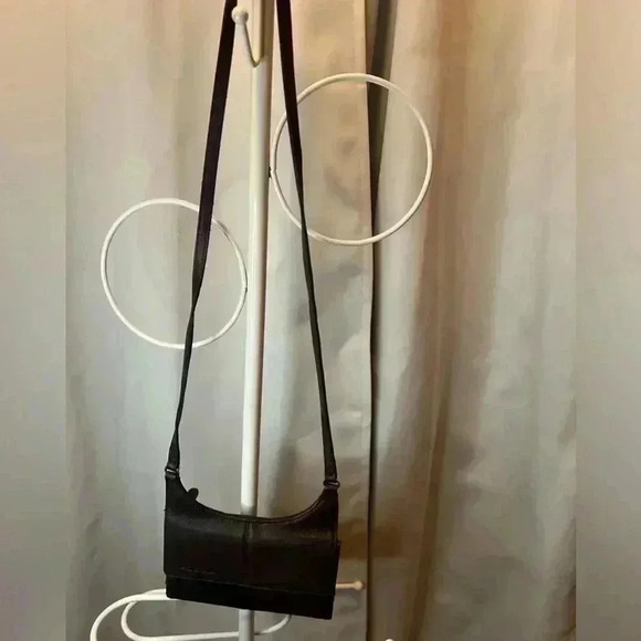 Fossil Brown Leather Wallet Crossbody Organizer - Picture 4 of 9